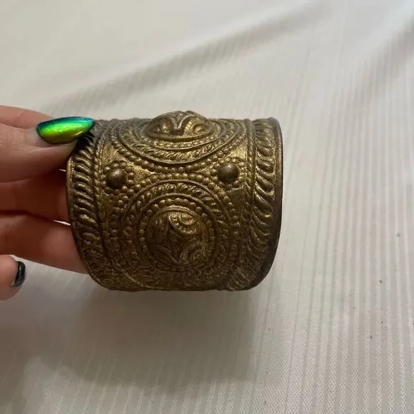 Krisa Greek Jewelry Cuff Bracelet Rare - Picture 2 of 8